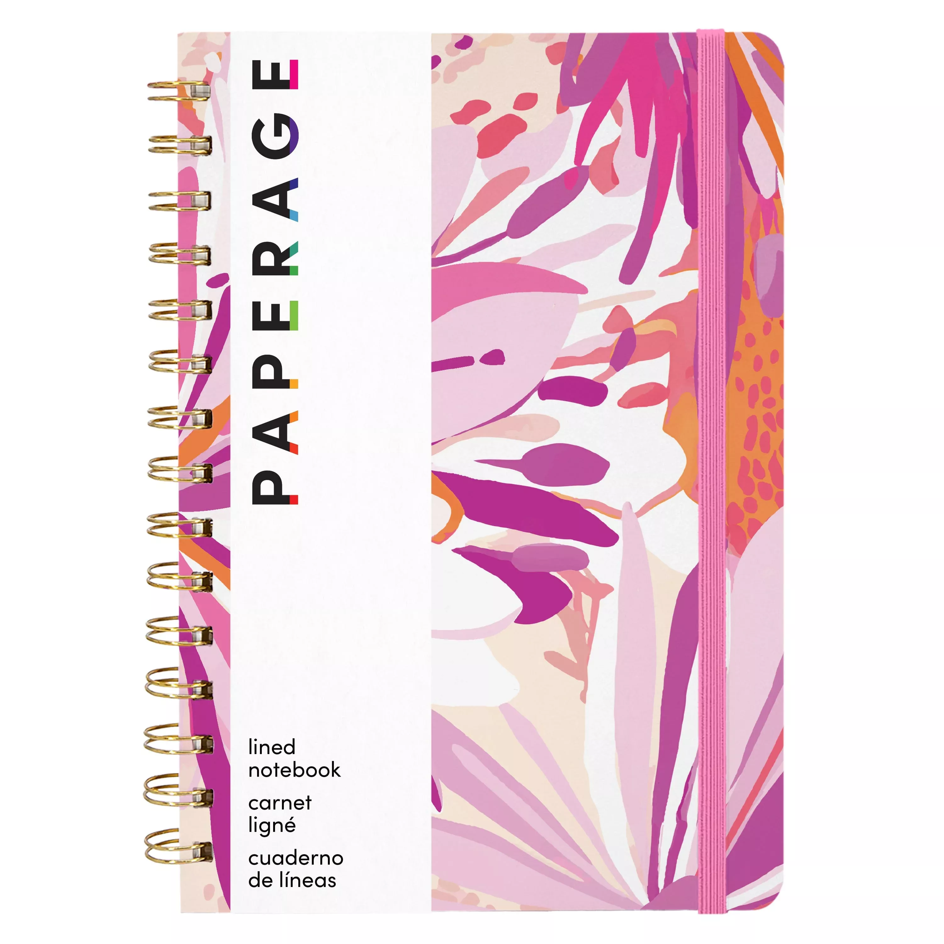 Paperage - Spiral Notebook, Flower Daze
