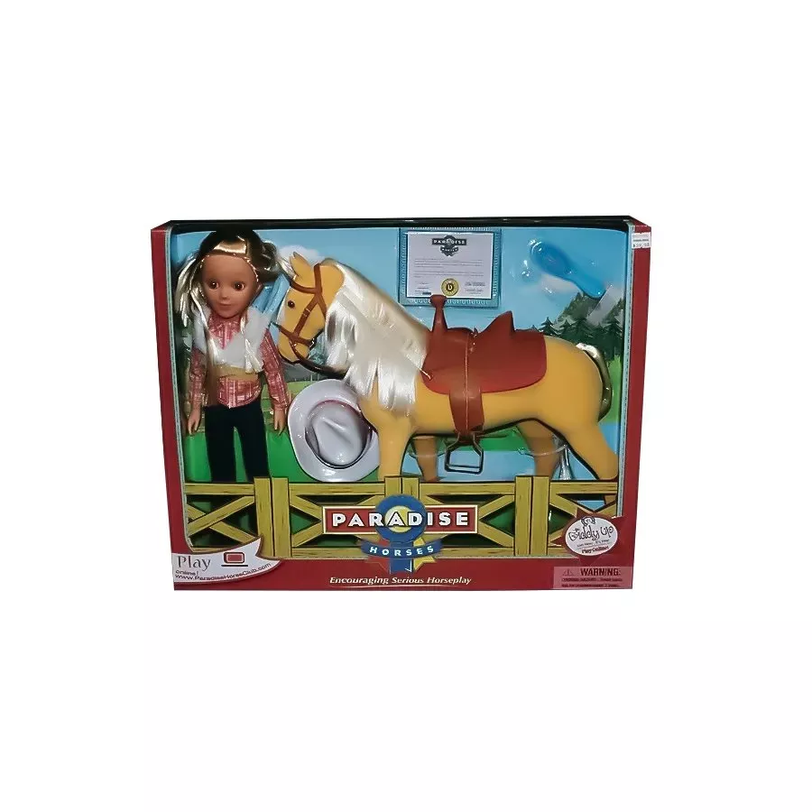 Paradise Horses Doll and Horse Set - 16"