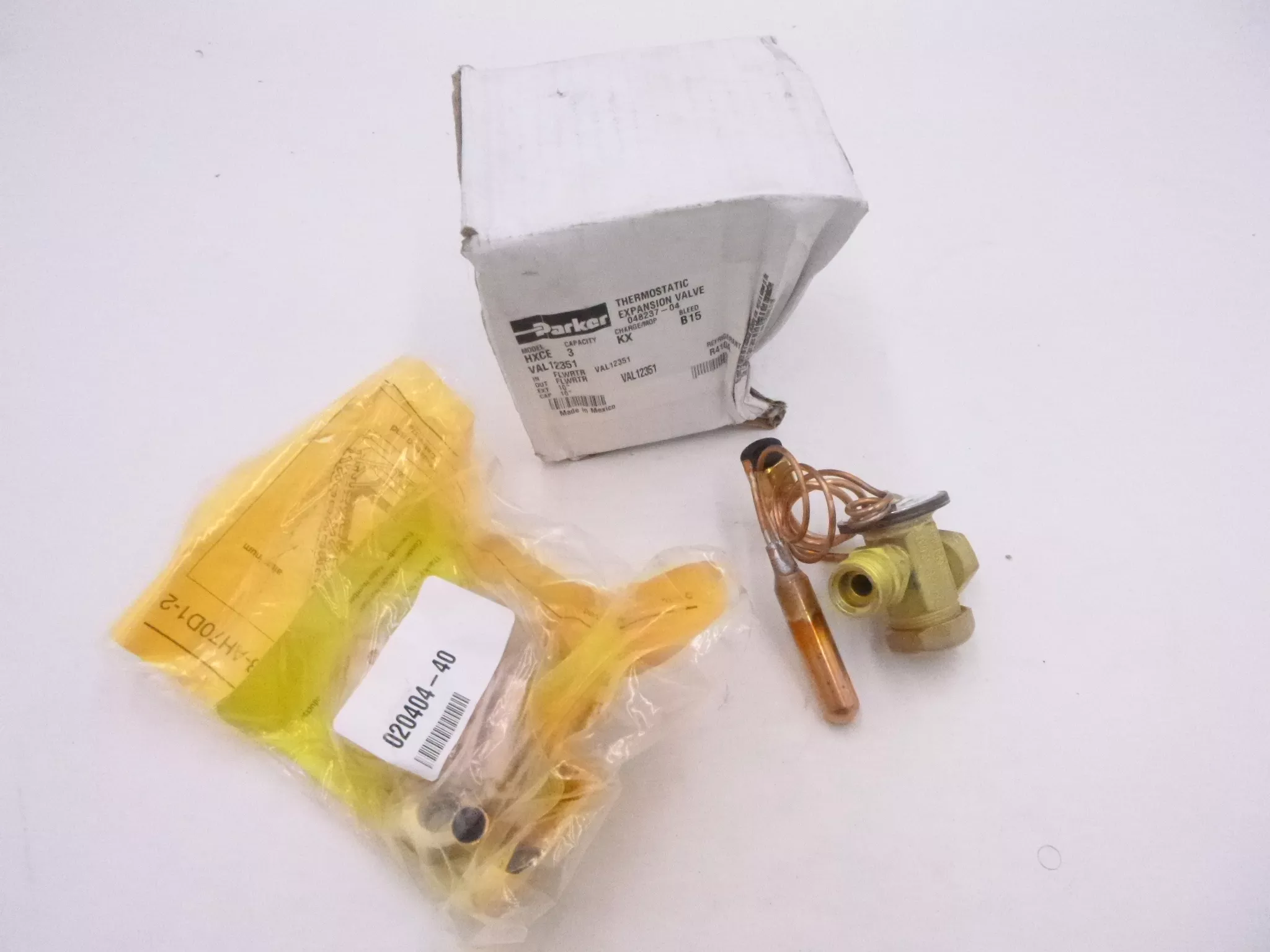 Parker HXCE Thermostatic Expansion Valve VAL12351 048237-04