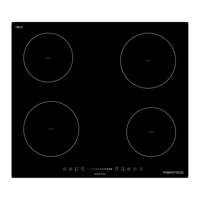 Parmco Cooktop Series 3 600mm Black Induction 4 Burner