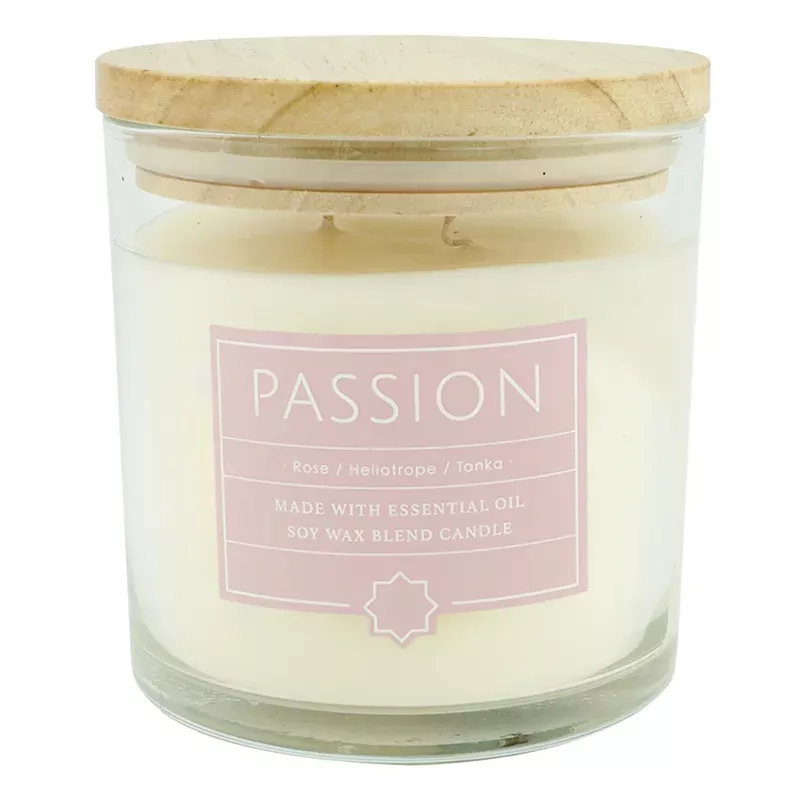 Passion Scented Jar Candle, 13oz