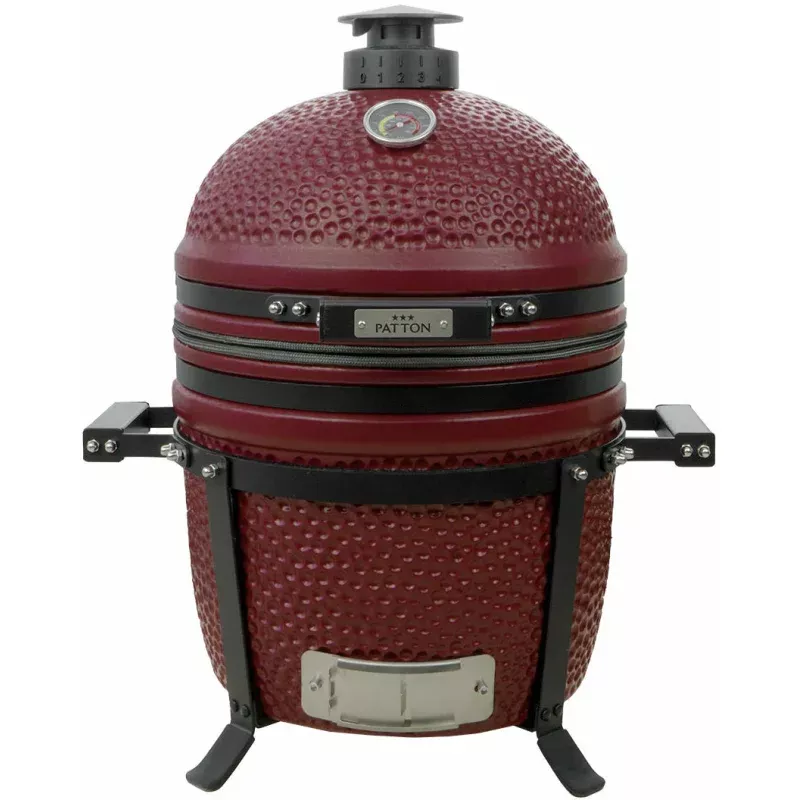 Patton – Premium Kamado 15” Bordeaux