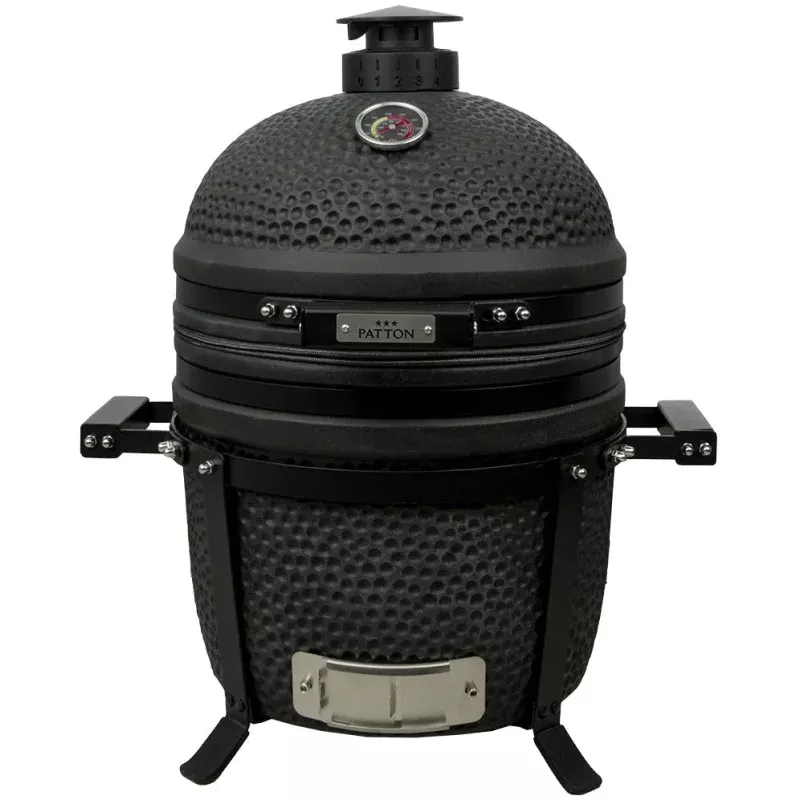 Patton – Premium Kamado 15” Matt Black