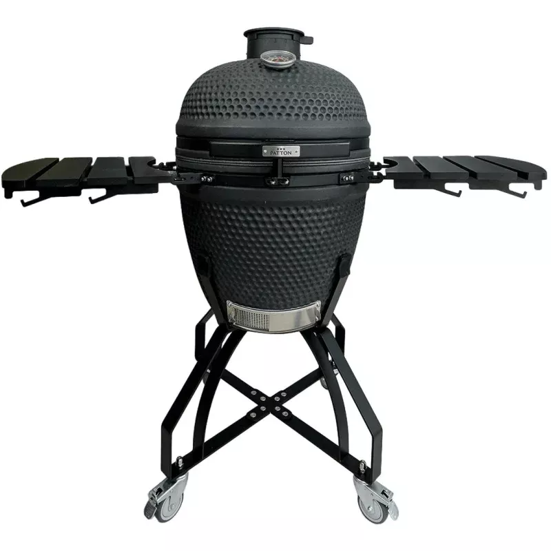 Patton – Premium Kamado 21” Matt Black