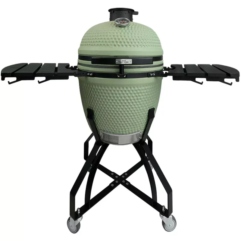 Patton – Premium Kamado 21” Matt Olive