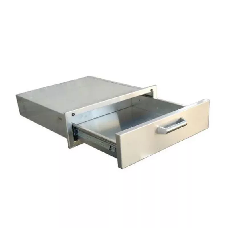 PCM 30 x 4 Stainless Steel Outdoor Kitchen Single Utility Drawer 260 Series 260-1DR30X4