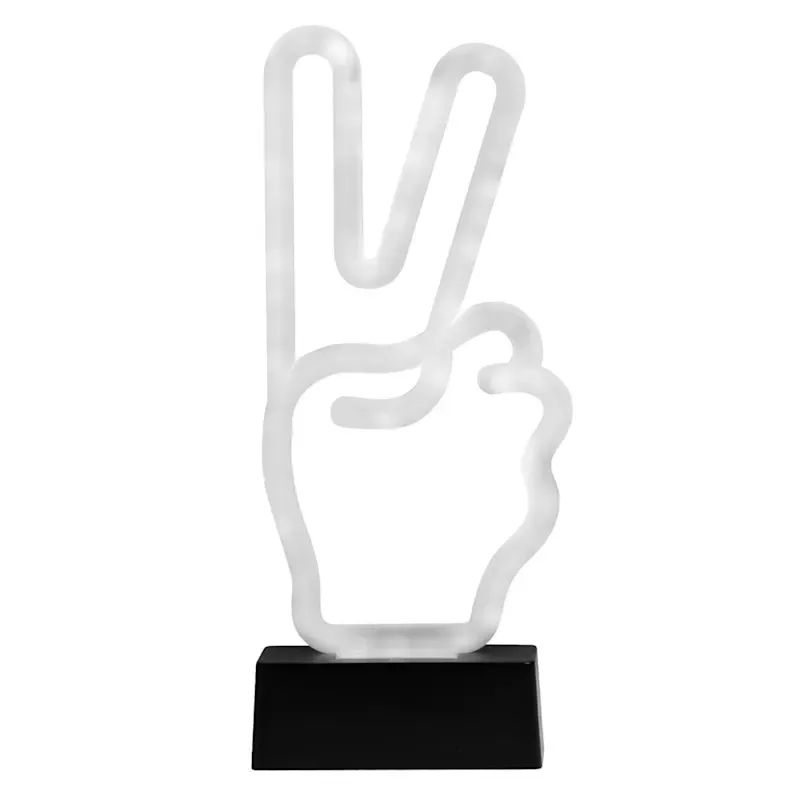 Peace Neon Stand, 10.5"