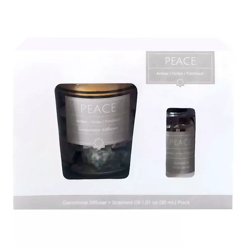 Peace Scented Gemstone Diffuser Oil, 1oz