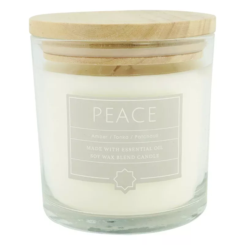 Peace Scented Jar Candle, 13oz