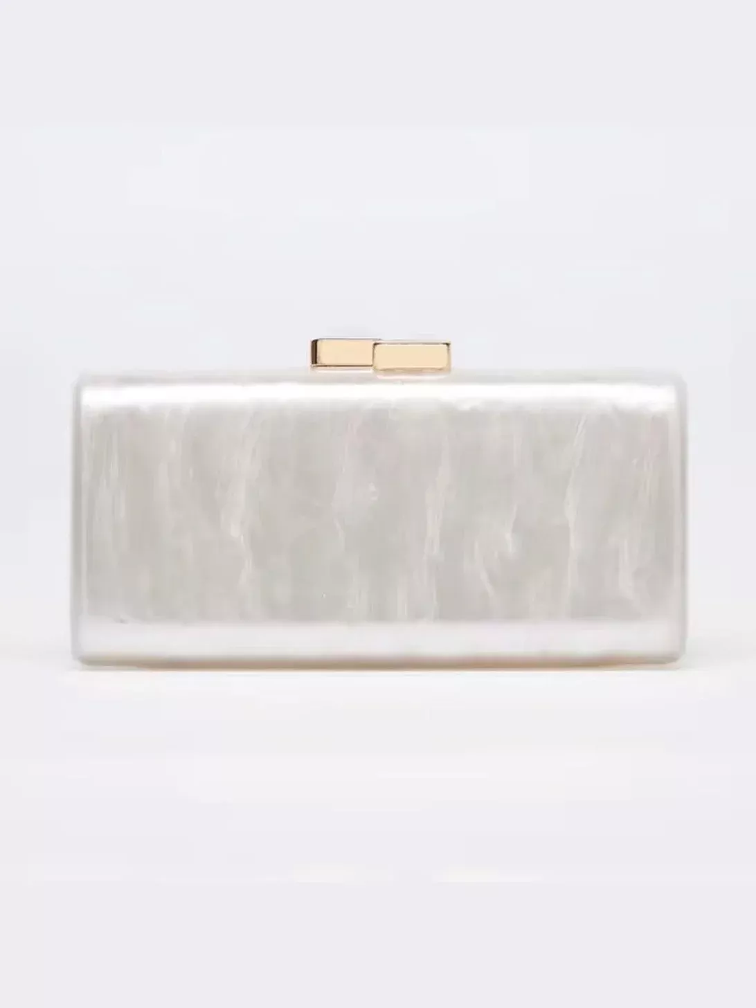 Pearlescent Clutch