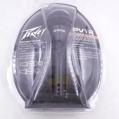 PEAVEY NEW PVi2 Cardioid Unidirectional STEEL Vocal Microphone