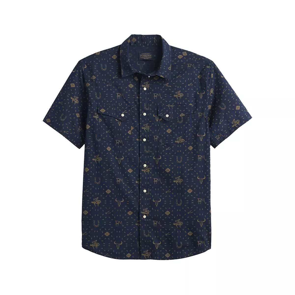 Pendleton Men's Laramie Snap Front Short Sleeve Shirt