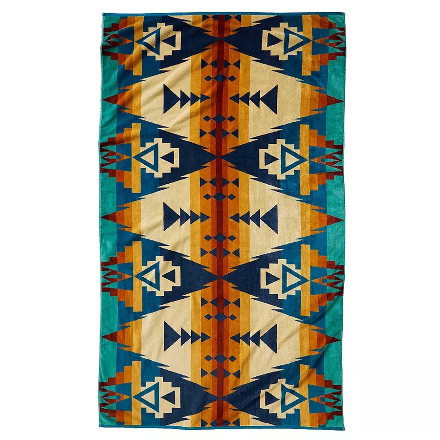 Pendleton Oversized Jacquard Towel - Siskiyou - Multi