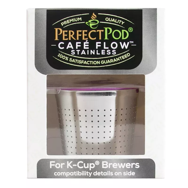 Perfect Pod Cafe Flow Stainless Steel