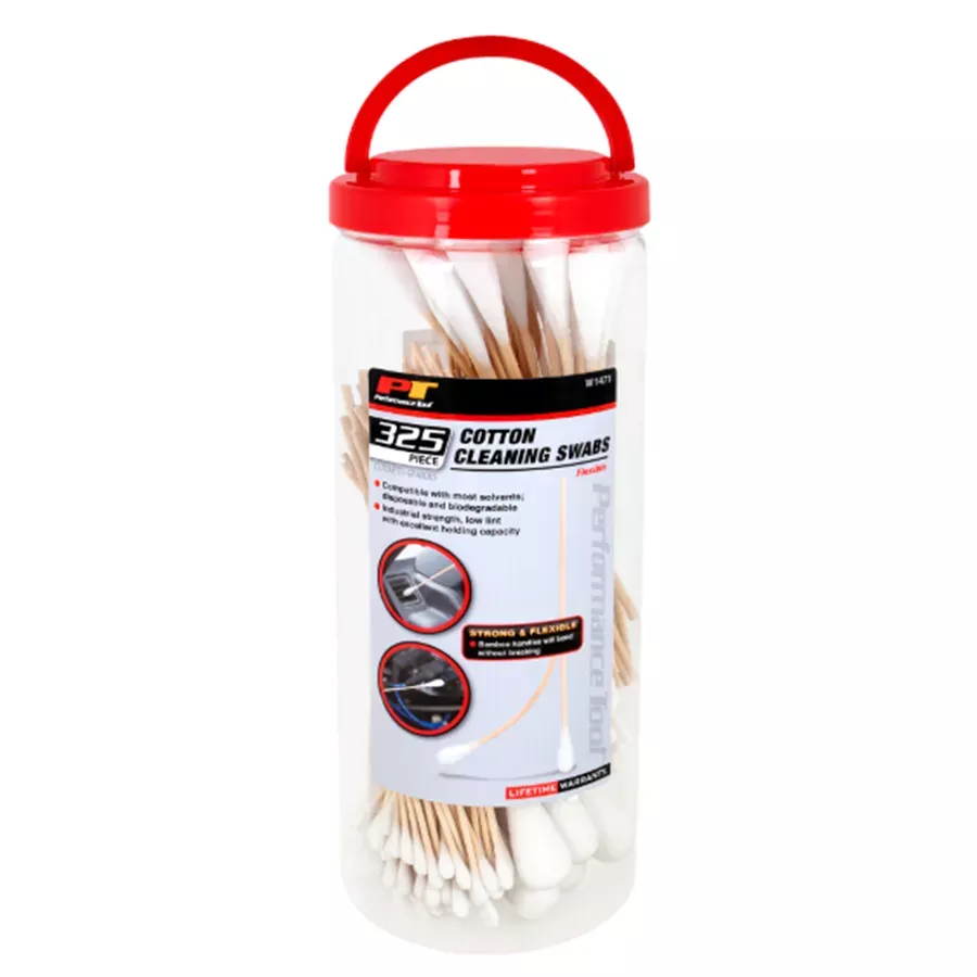 Performance Tool Cotton Cleaning Swab - 325 pcs