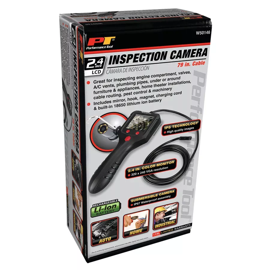 Performance Tool Inspection Camera - 2.4" LCD