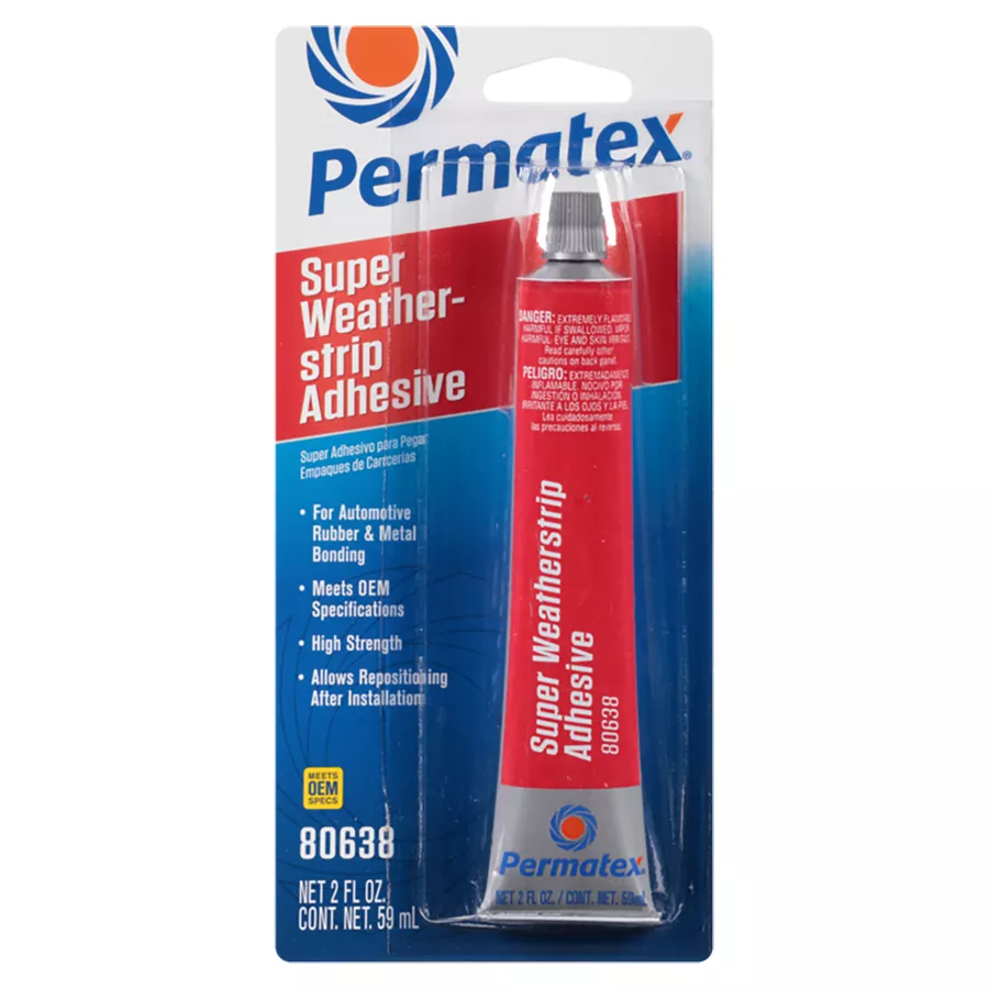 Permatex Super Weather Strip Adhesive - 2 oz