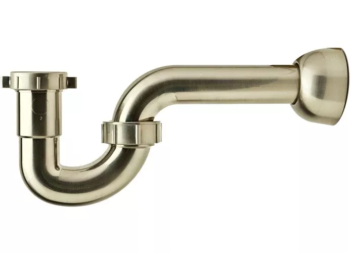 PF WaterWorks PF0703-BN ABS P-Trap, Nickel Plated