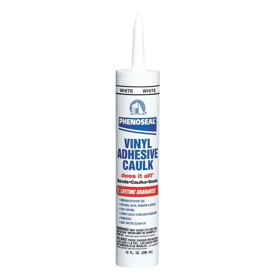 Phenoseal Does It All Vinyl Adhesive Caulk