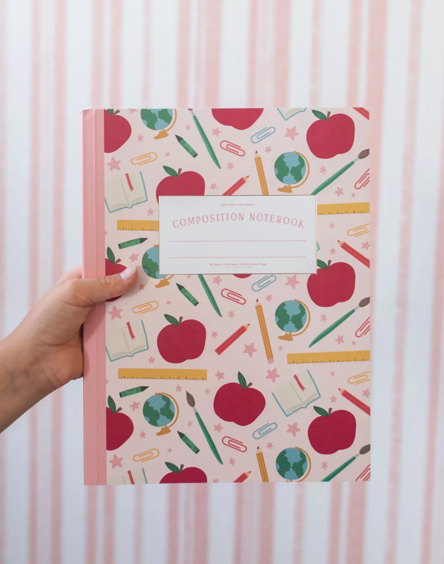 Pippi Post - Teachers Are Magic Composition Notebook
