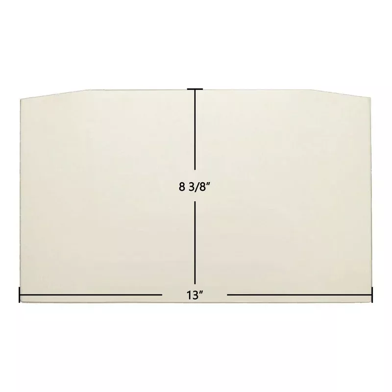Pleasant Hearth HWS-224172MH WS-2417 HWS-224171 PH1200WS Ceramic Glass Panel | 13″ x 8 3/8″
