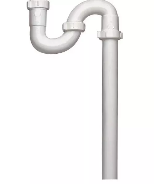 Plumb Pak PP66-3W S-Trap Ods Trap, 1-1/2"