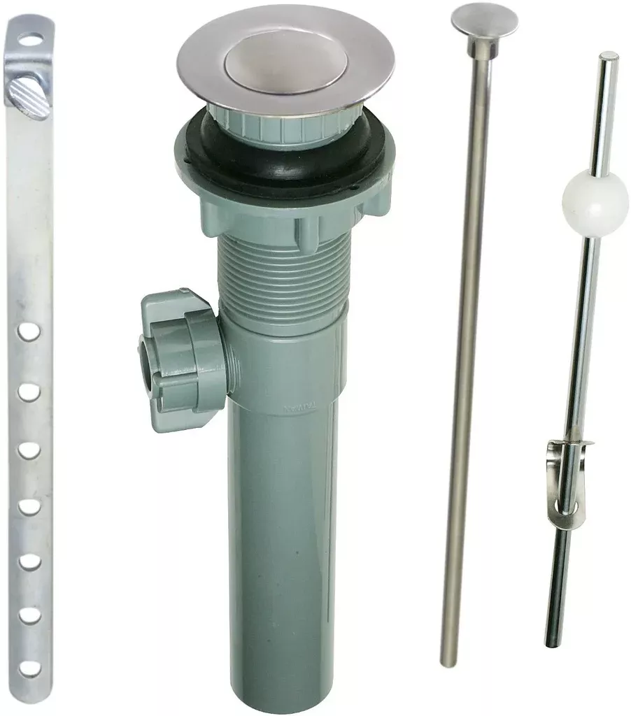 Plumb Pak PP820-70DSBN Diamond Shine Pop Up Complete Assembly, 1-1/4"
