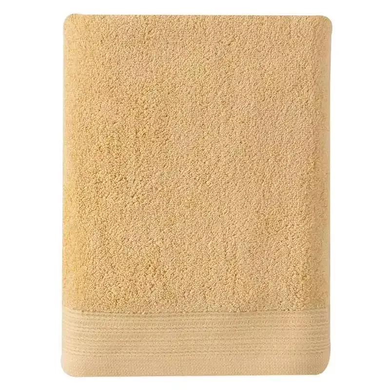 Plush Performance Solid Yellow Bath Towel, 30x54