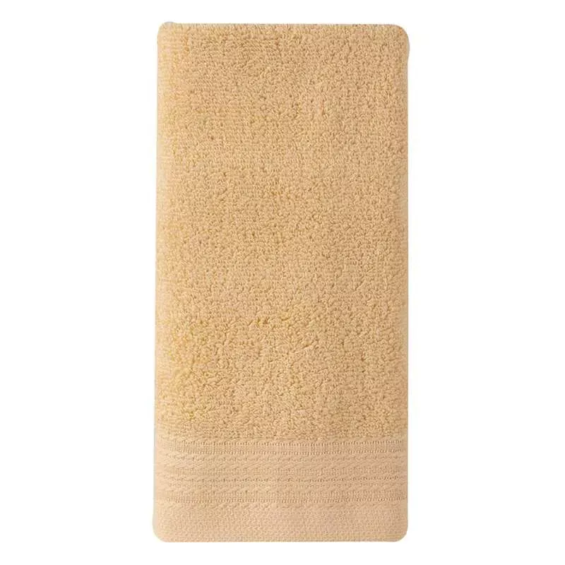 Plush Performance Solid Yellow Hand Towel, 16x28