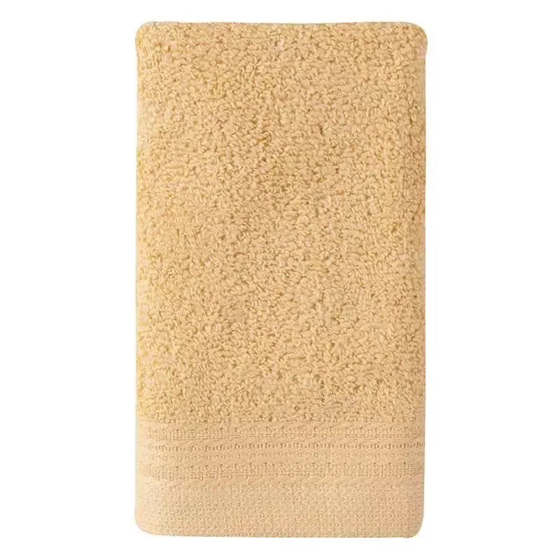 Plush Performance Solid Yellow Washcloth, 13"