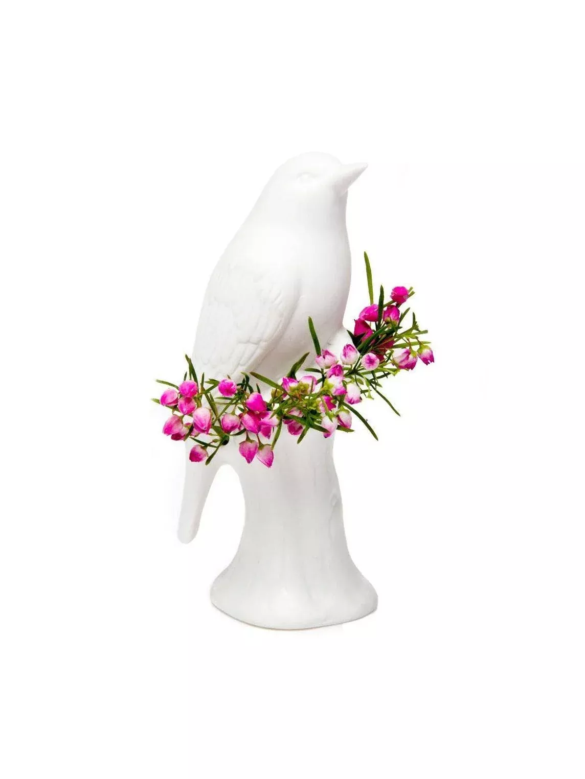 Porcelain Bird Flower Vase For Floral Vase Arrangements