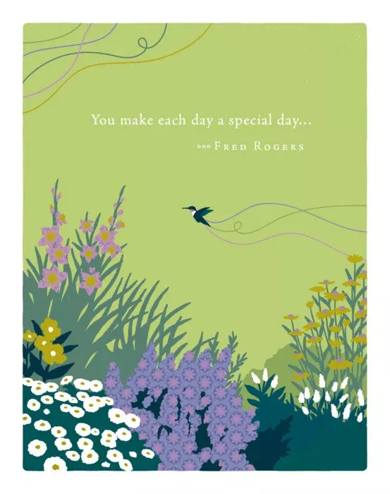 Positively Green - Friendship Card, You Make Each Day a Special Day