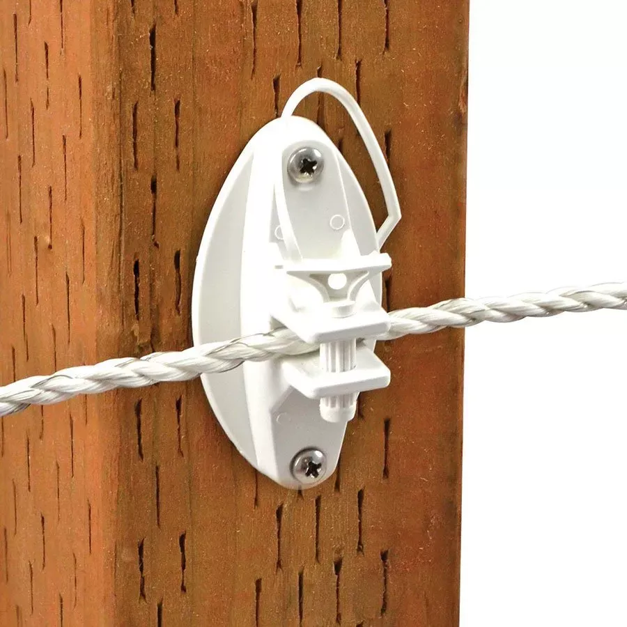 Powerfields Pin-Lock Wood Post Insulator