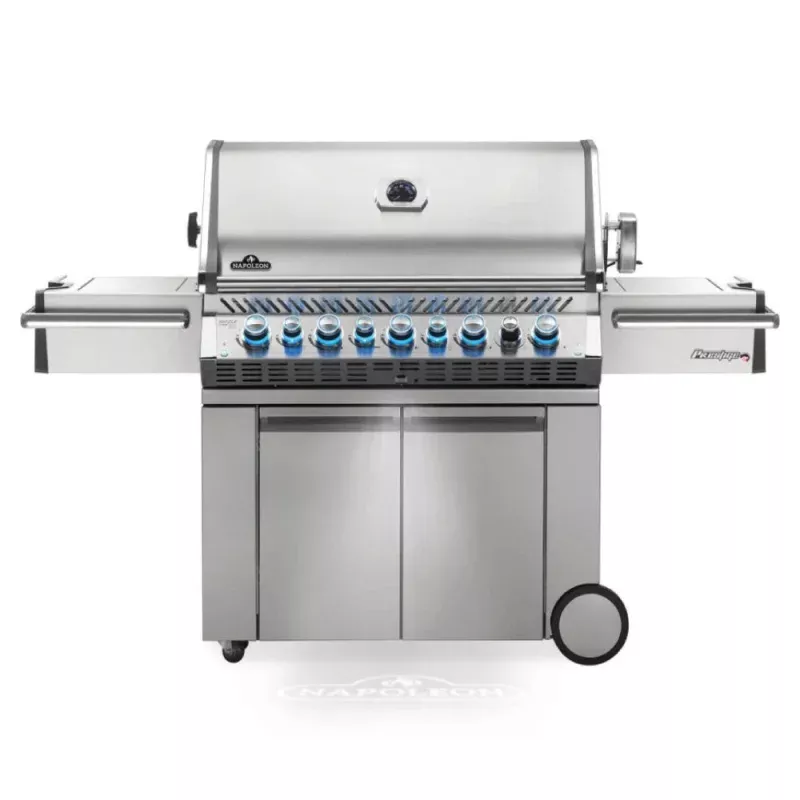 Prestige PRO 665 Natural Gas Grill with Infrared Rear and Side Burners, Stainless Steel***