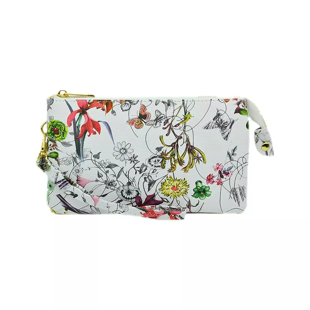 Pretty Persuasions Wristlet Crossbody Bag