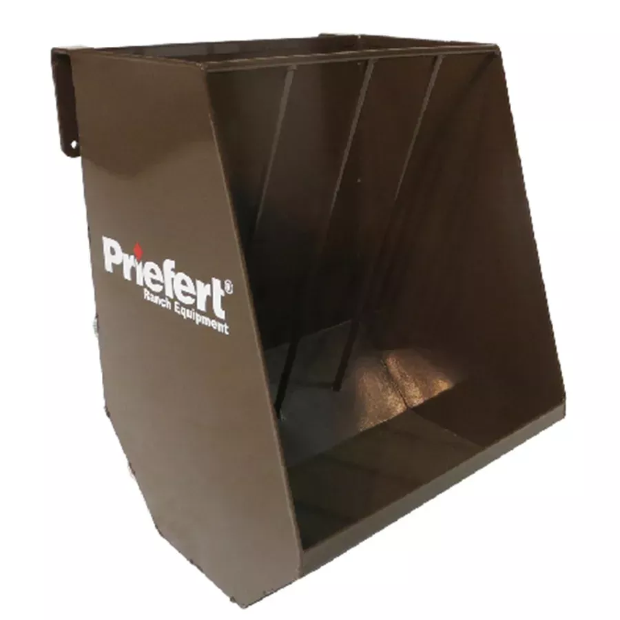 Priefert Hay and Grain Feeder - Brown