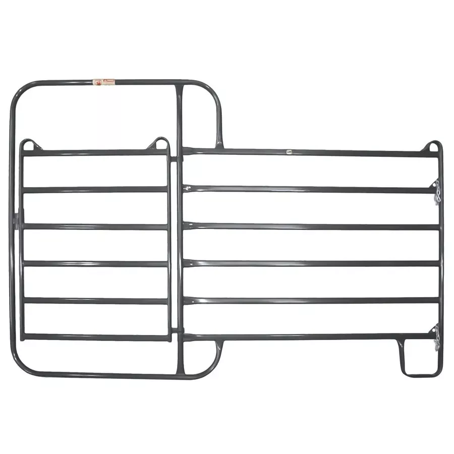 Priefert Premier Walk Thru Panel - 12' - Gray