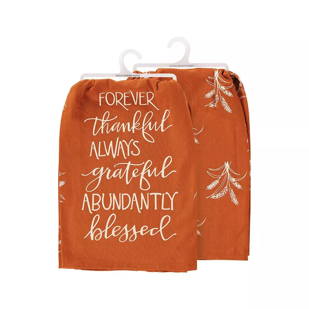 Primitives by Kathy Forever Thankful Kitchen Towel