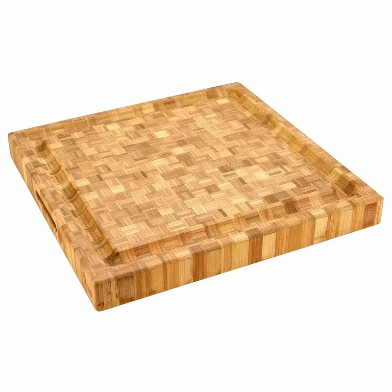 Pro Board End-Grain Carving Board 16″ x 16″ x 2″