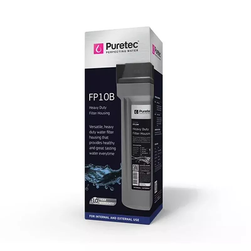 Puretec Filter Housing Kit – FP10B 10 inch Grey 3/4 conn