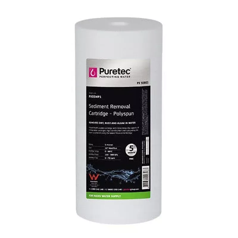 Puretec PX05MP1 Polyspun Sediment Water Purification Cartridge