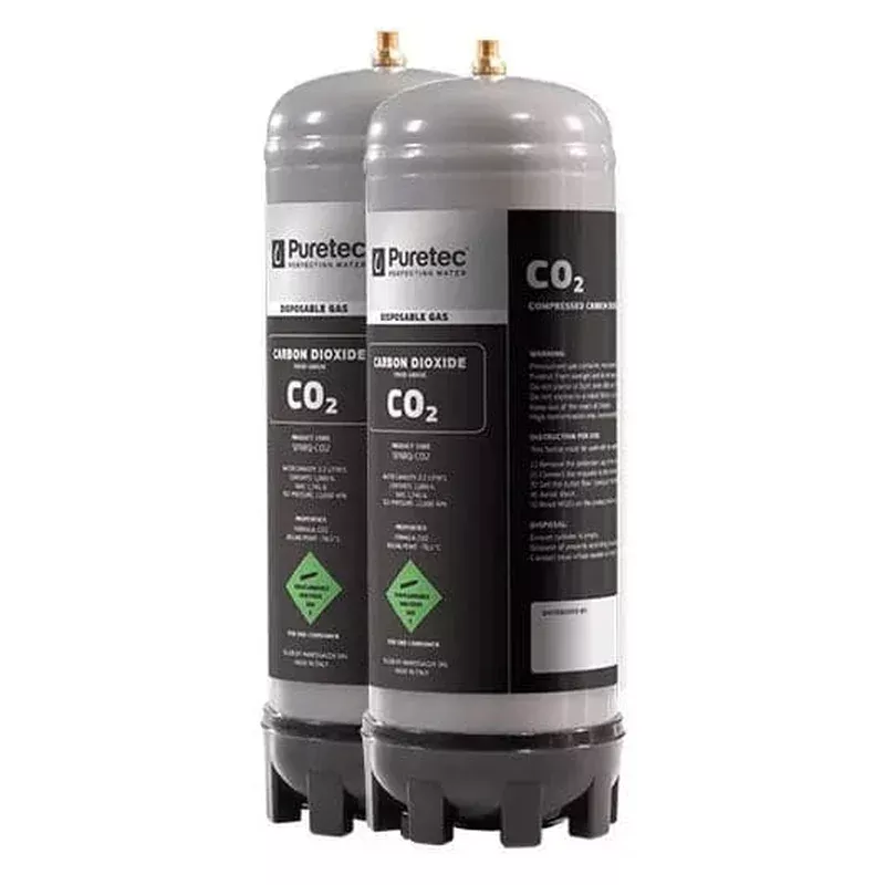 Puretec SPARQ-CO2-2 Disposable Gas Cylinder Twin Pack