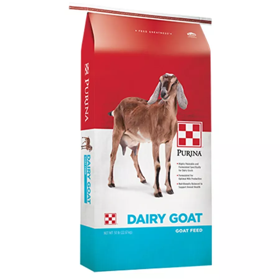 Purina Dairy Goat Parlor 16% Pelleted Feed - 50 lb