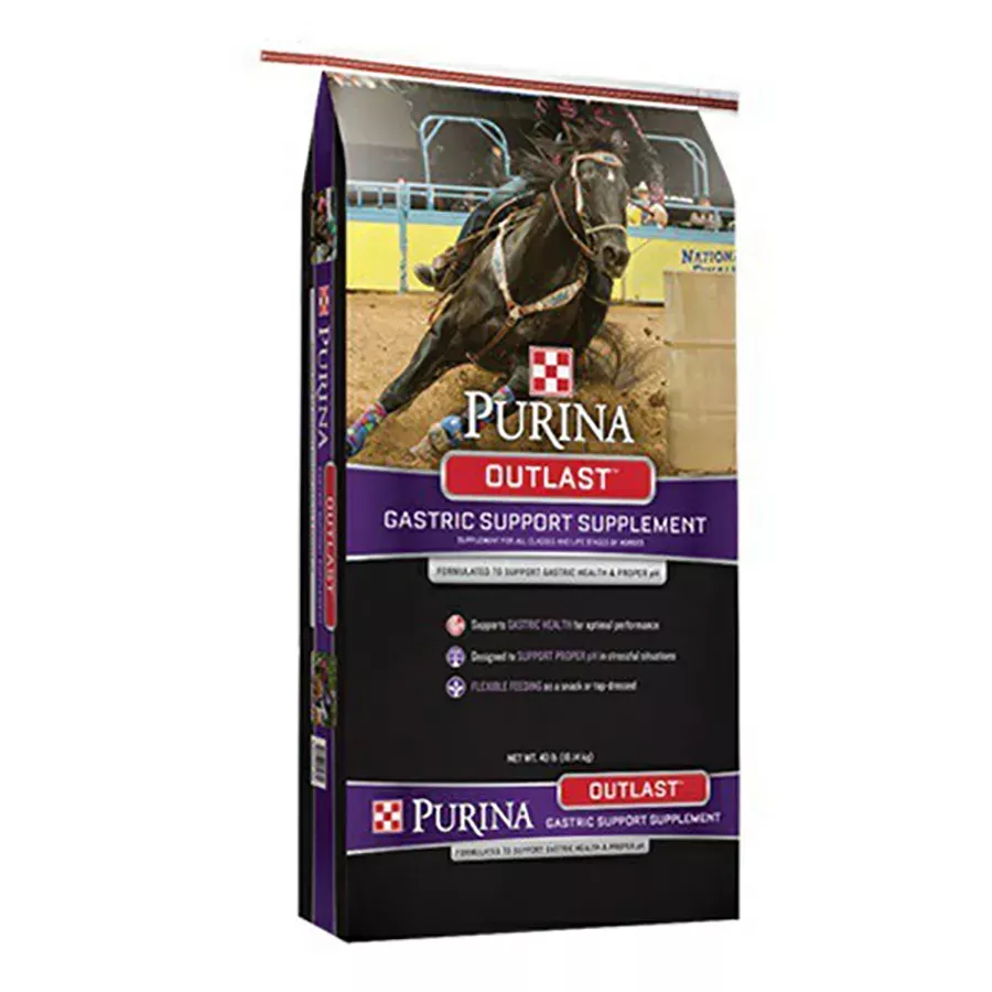 Purina Outlast Gastric Support Supplement Horse Feed - 40 lb