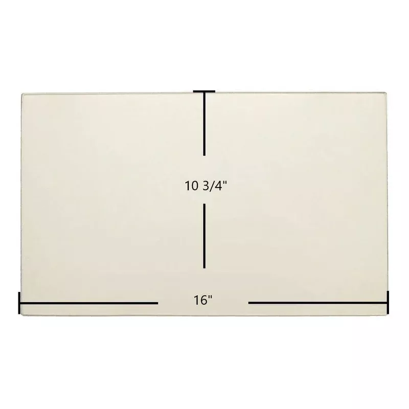 Quadra-Fire 3100-I ACC & Heatilator Eco-Wins18 WS22 WS18 Ceramic Glass Panel | 16″ x 10 3/4″
