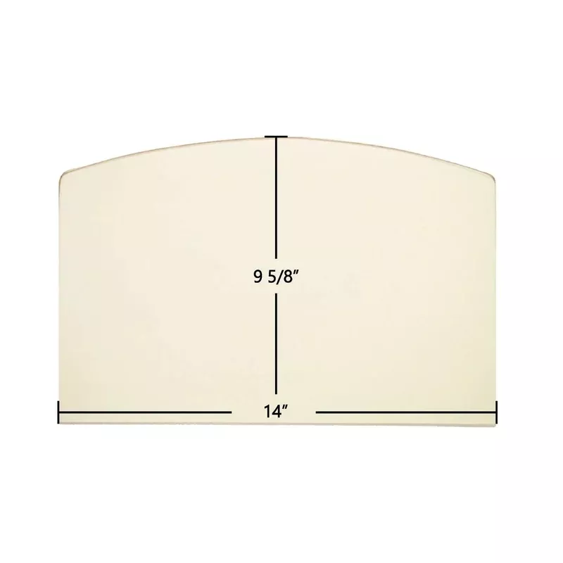 Quadra-Fire Ceramic Glass Panel | Fits 2100 Millennium 2000 3000 | 7000-013 9 5/8″ x 14″