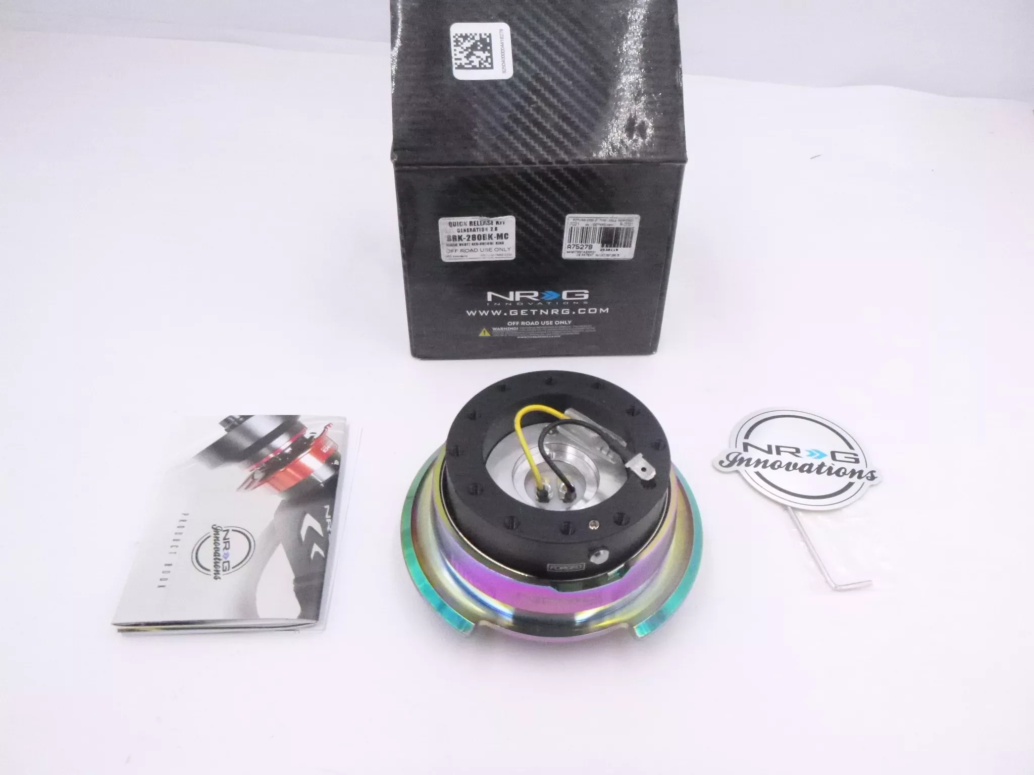 QUICK RELEASE GEN 2.2 BLACK BODY and NEOCHROME RING FOR 2004 -2009 Honda Civic