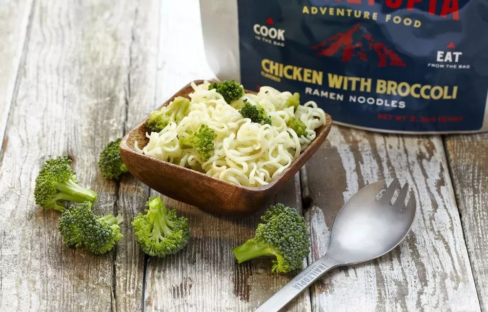 Ramen Noodles - Chicken Flavored with Broccoli