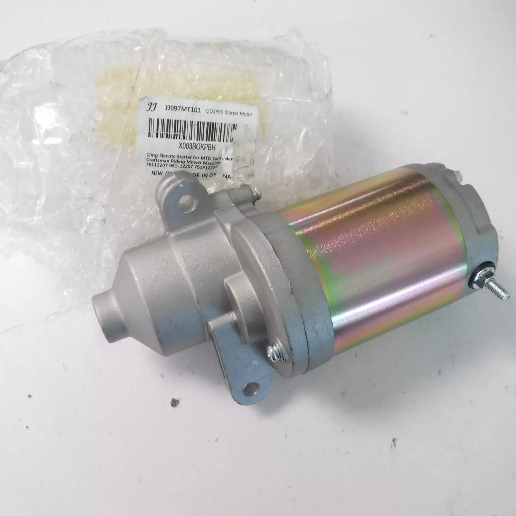 Rare Electrical Starter Assembly QD1P90 For Huskee Riding Mower 13A276LF031