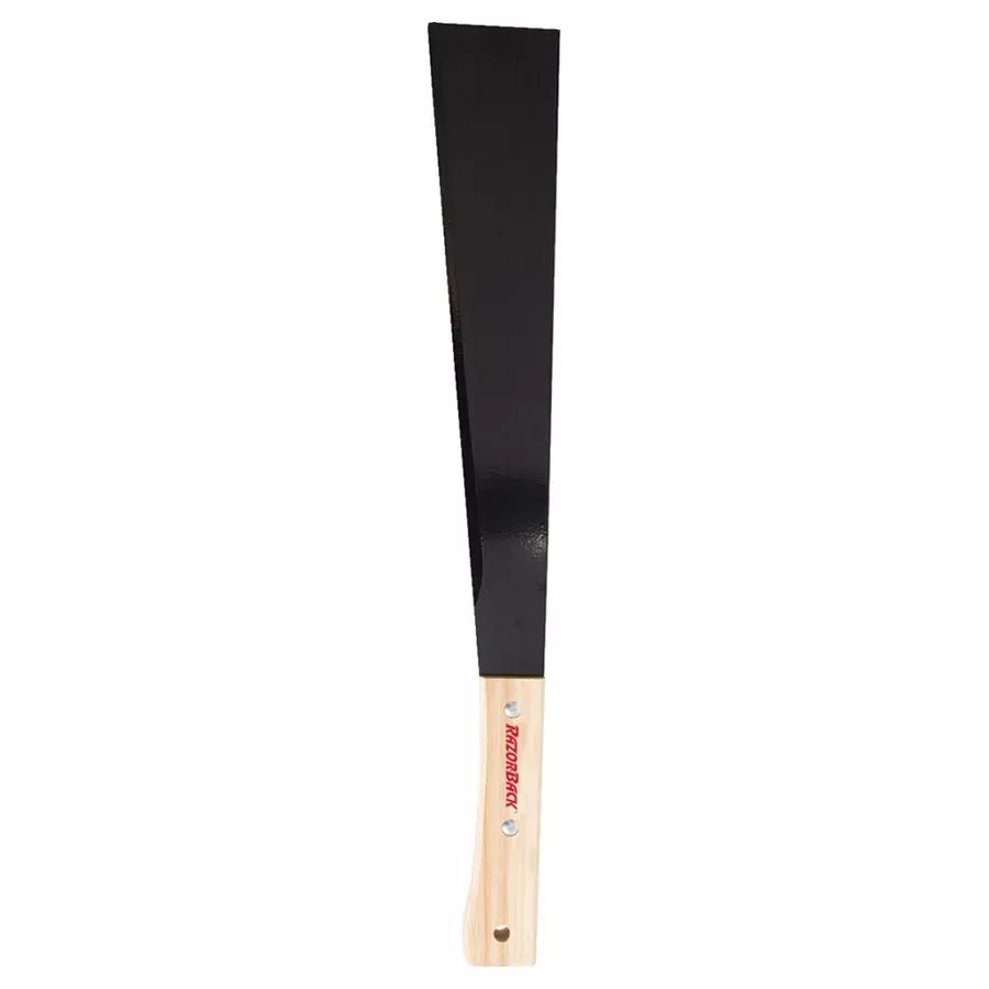 Razor-Back Machete Corn Knife with Wood Handle